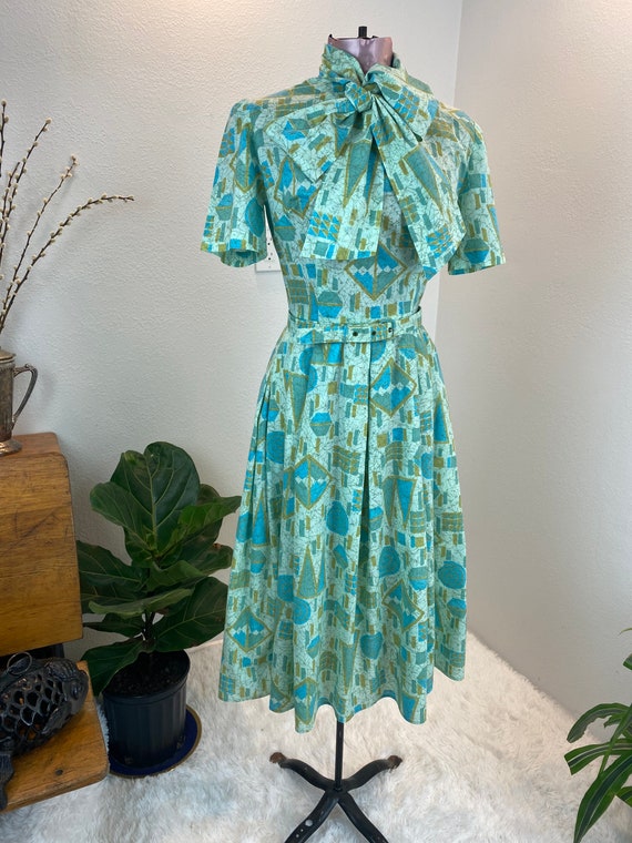 1960s Fit and Flare Vintage Dress Floral - Etsy