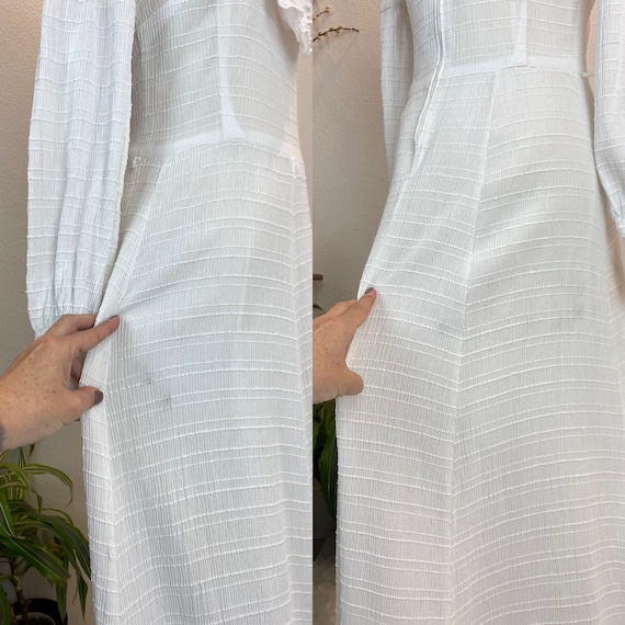 1970s Prairie dress / 70s dress / 1970s dress - image 8