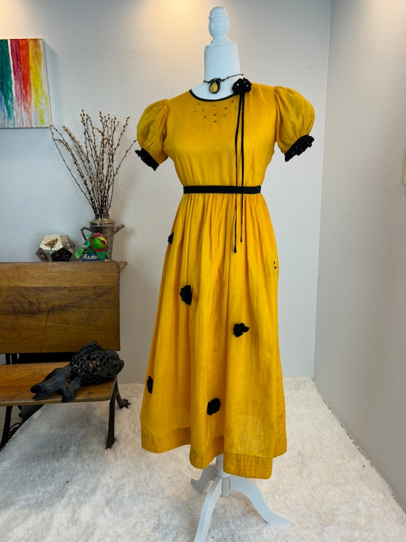 1920s cotton dress 1920s Cotton Lawn Dress