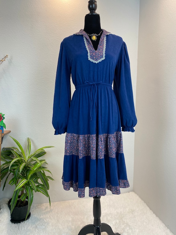 1970s Prairie Dress / 70s Prairie Dress / vintage… - image 9