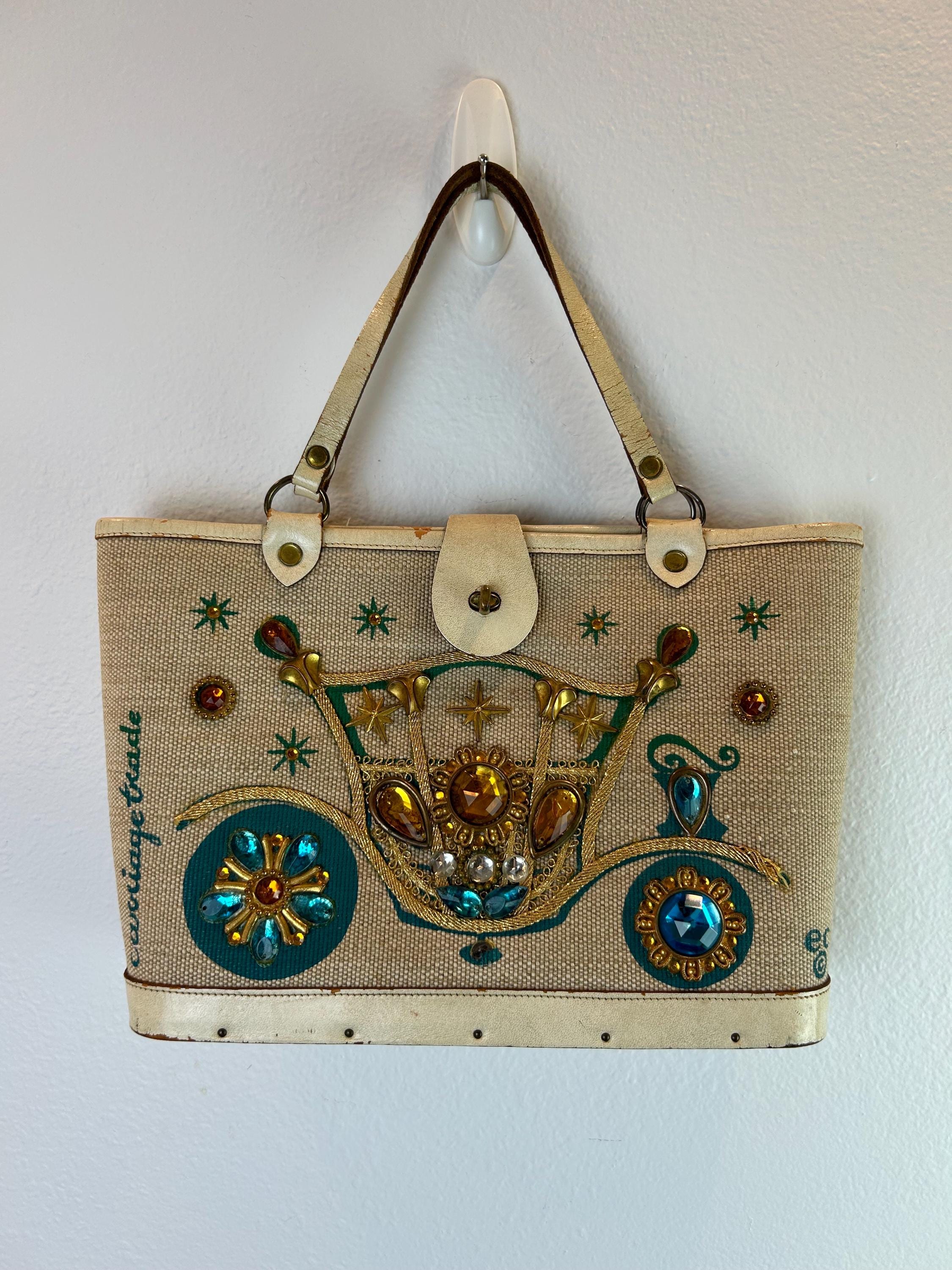 Enid Collins Purse / Vintage Enid Collins Purse / Carriage Purse