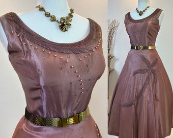 Suzy Perette 1950s dress / 50s dress / 1950s dress / 1950s gown