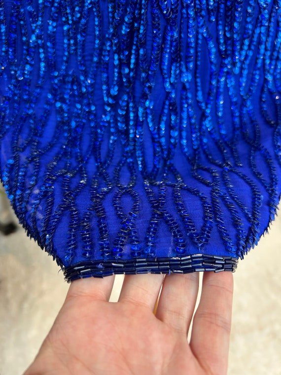 1980s Dress 1980s Silk Beaded Dress 1980s Prom Gem 1980s Dress 1980s Silk Beaded Dress 1980s Prom Gem