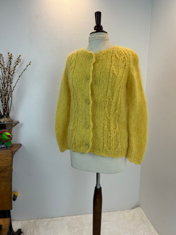 1950s cardigan / 50s cardigan / 1960s Sweater / 60