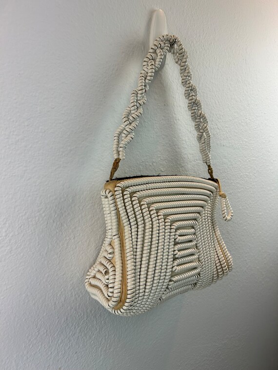 1940’s Telephone Cord Purse / 40s Telephone Cord … - image 4