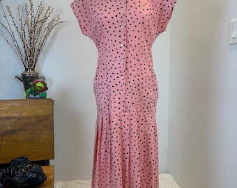 nicole miller brown polka dot dress Nellie Maxi Dress | Brown Polka Dot | Womens main image 0
