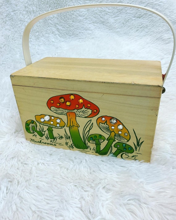 Enid Collins Mushroom Purse / Enid Collins Shroom… - image 3