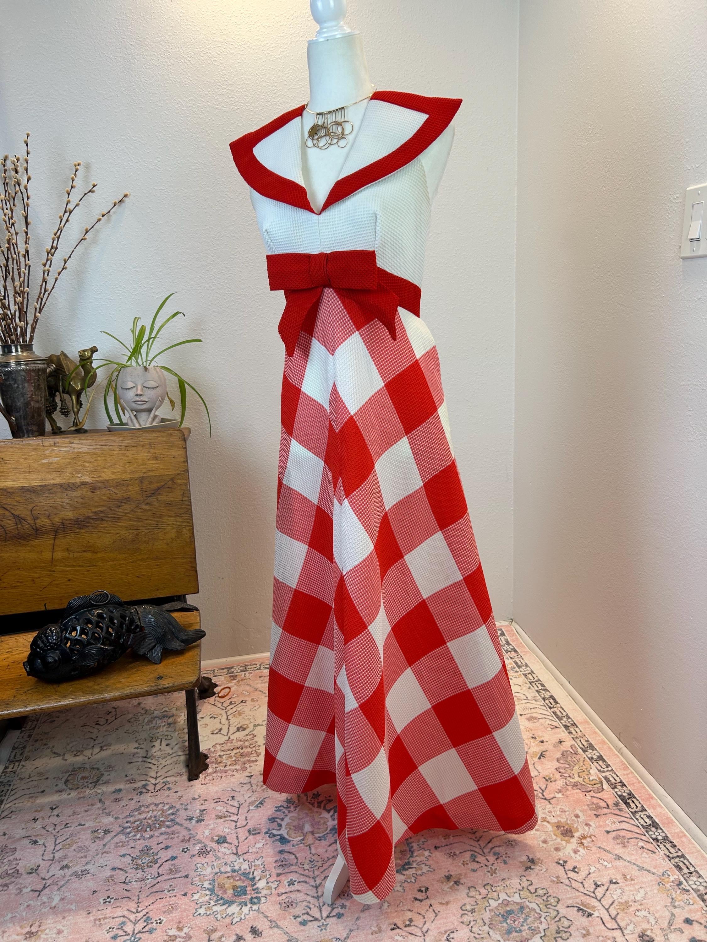 60s Halter Dress - Etsy