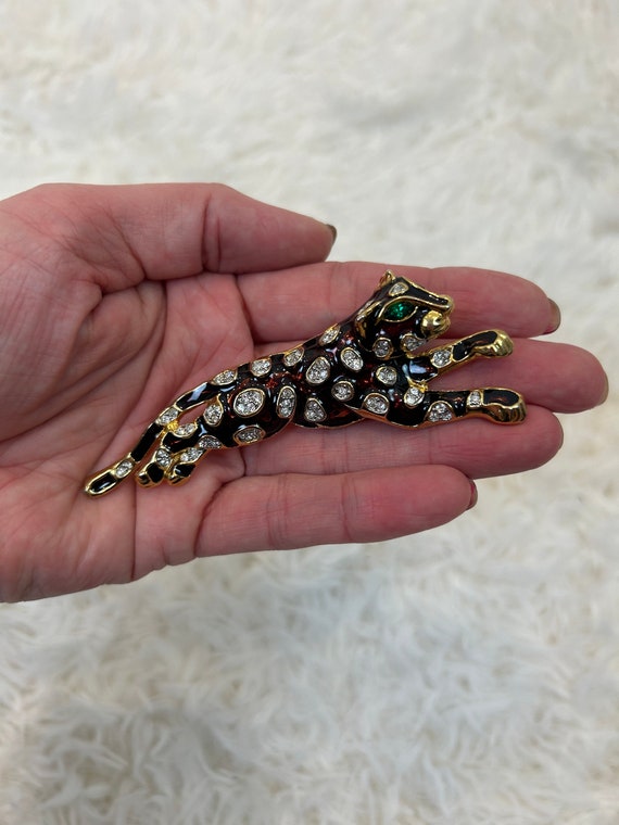 1950s brooch / 1950s Chettah brooch / 50s brooch … - image 9