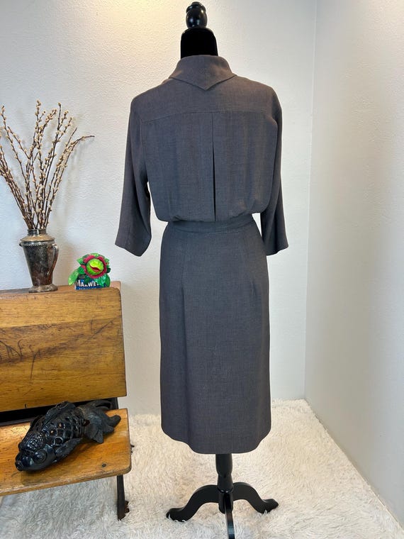 1940s Dress / 40s dress / 1940s fashion / 1940s d… - image 6