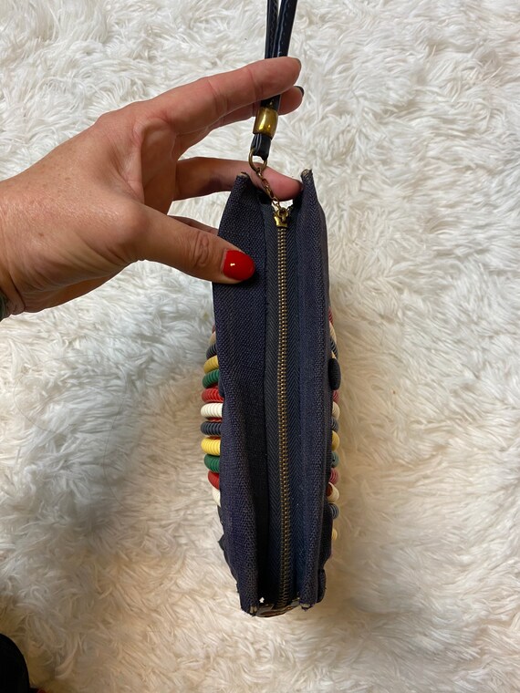 1940’s Telephone Cord Purse  / 40s telephone purs… - image 5