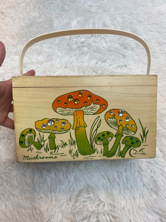 Enid Collins Mushroom Purse / Enid Collins Shroom… - image 8