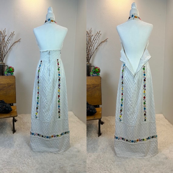 1960s Mexican Wedding dress / Vintage Mexican Wed… - image 7