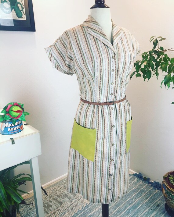 Vintage 1940’s Volup Beauty Dress