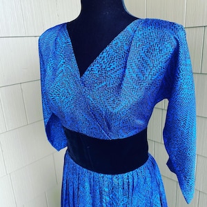 Abito anni &#39;50 / Abito anni &#39;50 / Abito fine anni &#39;40 inizio anni &#39;50 / Abito R K Original / Moda anni &#39;50 / Abito anni &#39;50 / Aderente e svasato