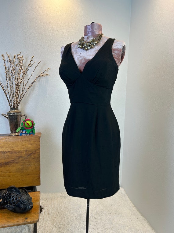 1950s Dress / 1950s LBD dress / 1950s Bombshell d… - image 4