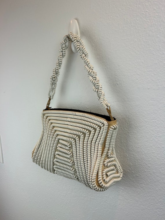 1940’s Telephone Cord Purse / 40s Telephone Cord … - image 9