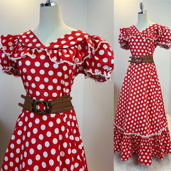 1940’s dress / 40s dress / 1940s puff sleeve dress / 1930s dress / 30s dress / vintage puff sleeve dress / 31.5” waist