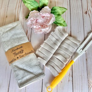 Reusable Cotton Flannel Towels & Fleece Dusters – Zero Waste Cleaning Essentials