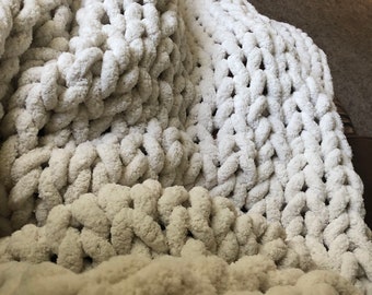 Luxurious chenille blankets