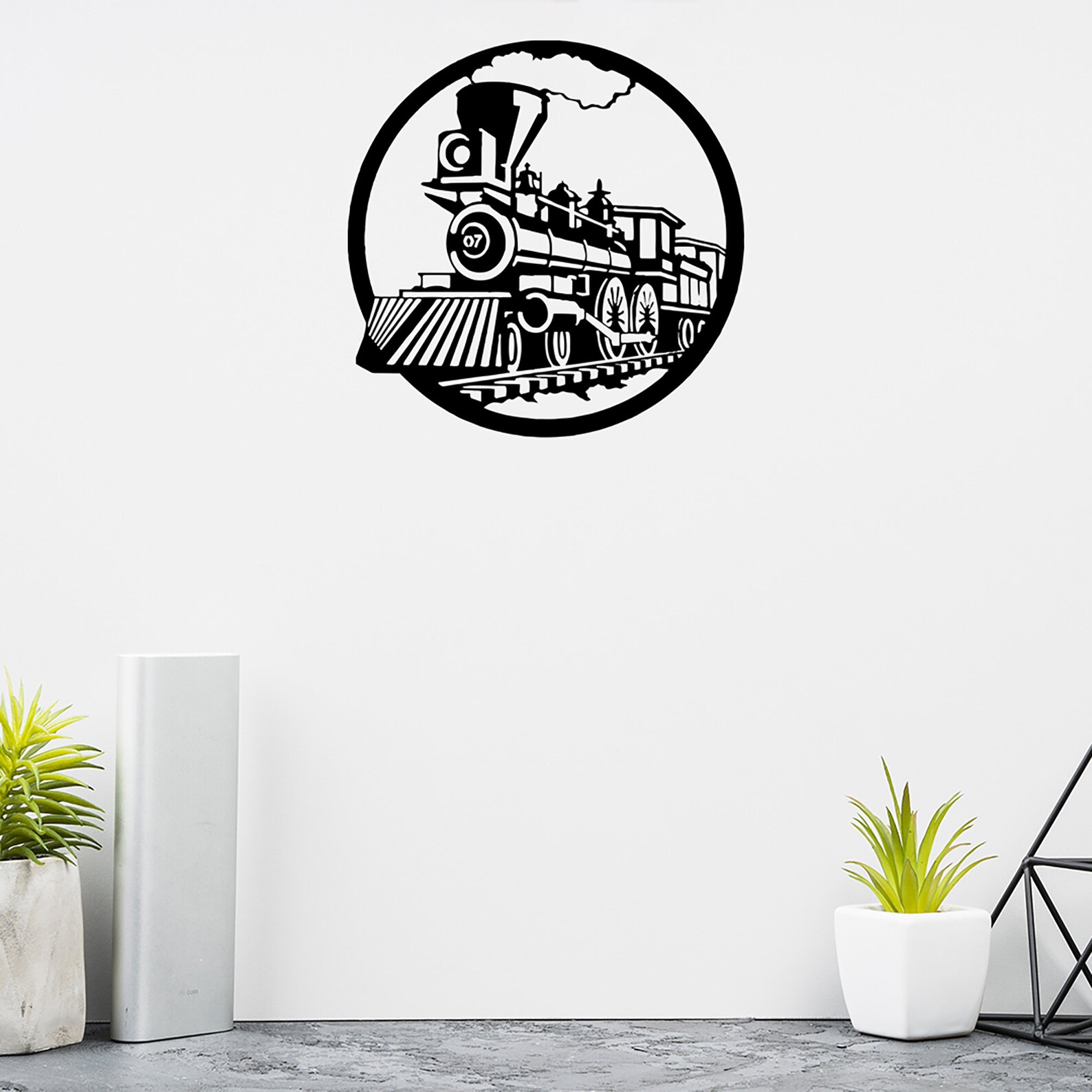 Train Metal Wall Art Metal Wall Sign Metal Wall Hangings Etsy