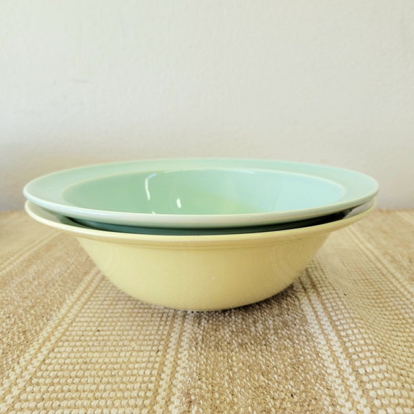 LuRay Pastels by TS&T (Taylor, Smith and Taylor) 1038-1954 Made In USA Mid Century Bowls - Sold Individually