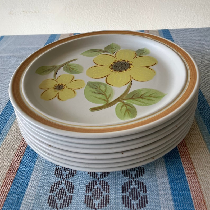 Vintage Royal Doulton summer Days Lambeth Stoneware Dishes Made in