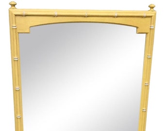 Vintage 1960s Thomasville Allegro Faux Bamboo Mirror - FREE Local Pick Up or Arrange Your Own Shipping Only