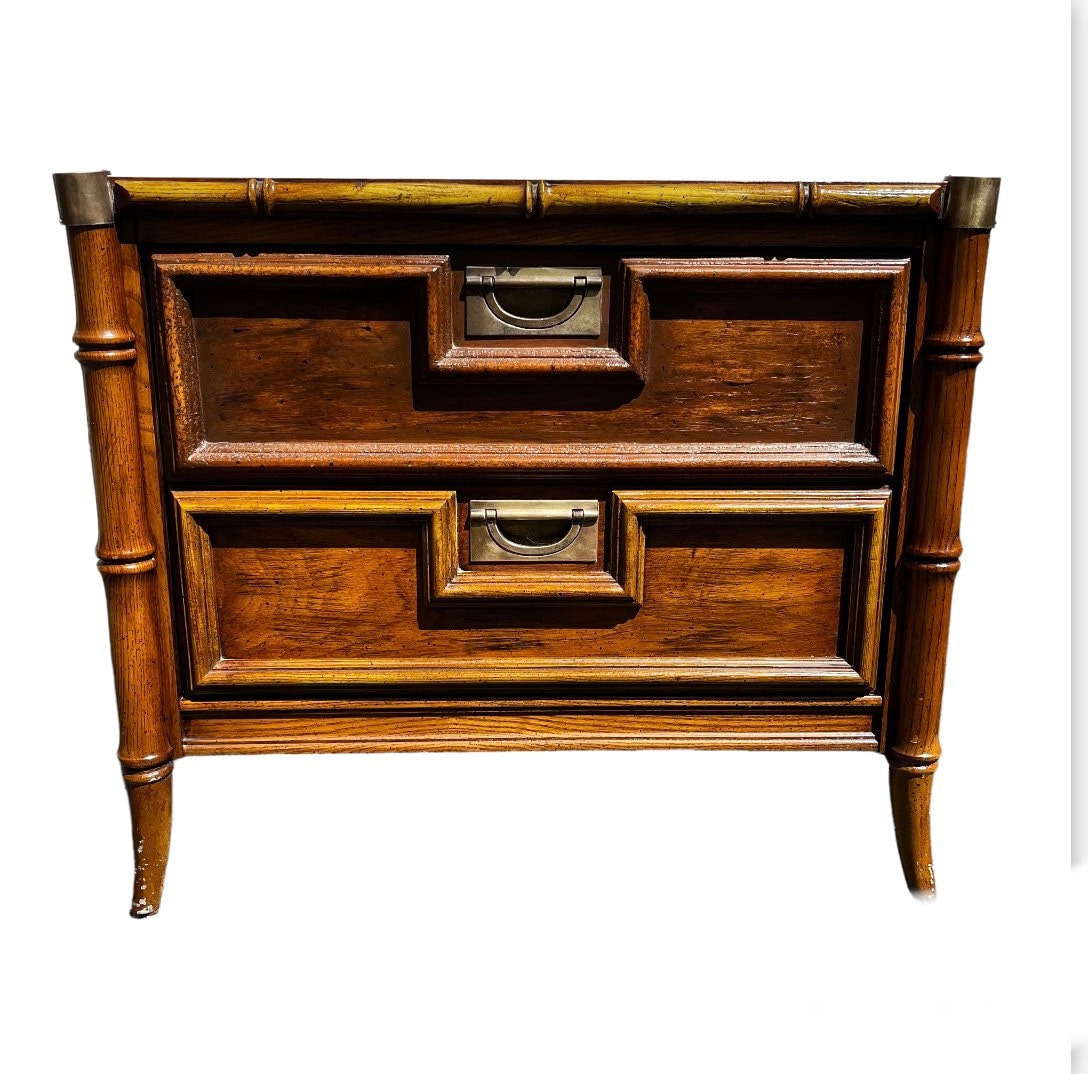 Stanley furniture vintage nightstand outlet