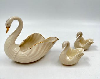 Lenox 120 Anniversary Swan With 24K Gold Trim - Etsy