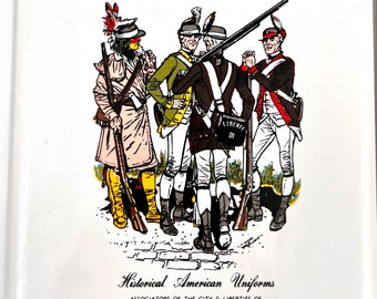Vintage Early American Military Decor Historical American