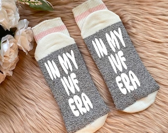 In My IVF Era Socks - Lucky Transfer Socks- Lucky IVF Socks- Transfer Day Gift  - Transfer Socks - IVF Gift