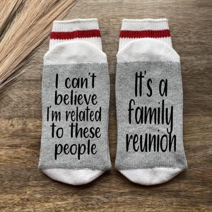 Family Reunion 2026 Socks - Family Reunion 2026- Custom Family Reunion Gifts - Family Vacation Ideas - Family Gathering