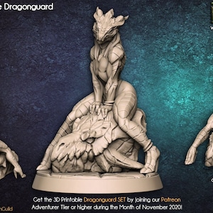 Lusty Dragon girl (Artisan Guild)