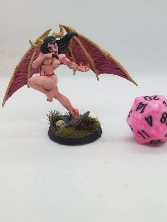 Succubus Demon Of Lust D D Pathfinder Etsy