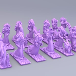 Unités Demons of Fate 10 mm (Miniatures peau-verte)