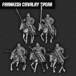 Frankiska trupper 15 mm (smol miniatyrer)