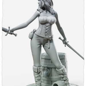 Jalissa, Standing (Female Miniatures)