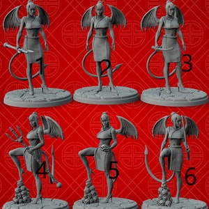 Oriental Succubus (Set 4) (DKOI MINIS)