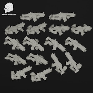 Imperial Contractors-individual bits(errant Miniatures)