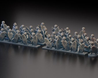 Unmarried Zulu Warriors(6m/10m/15mm)