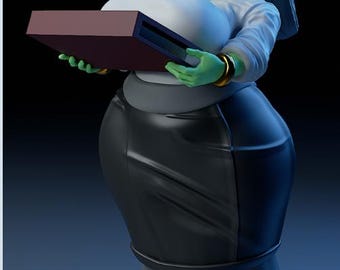 Goblin librarian (Cladis3D)