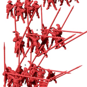 Swiss and french troops 10mm+15mm(Peculiar Companions)