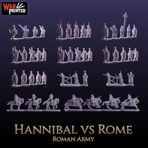 6mm Punic War Roman force (Warprinter)