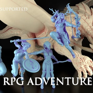 RPG Adventurers 75mm(Miniature Underground)