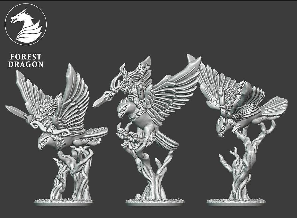 Wood Elf Units 15mm forest Dragon Etsy