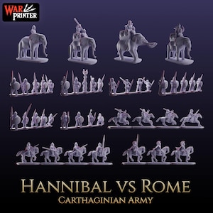 10mm Punic War era Units(Carthage)