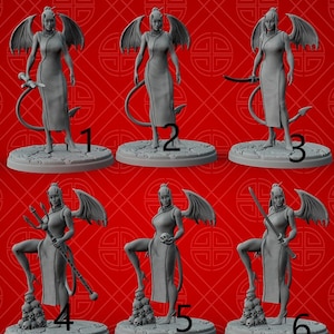 Oriental Succubus (Set 1) (DKOI MINIS)