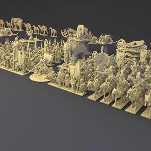 Desert warriors 10mm(Greenskin Miniatures)