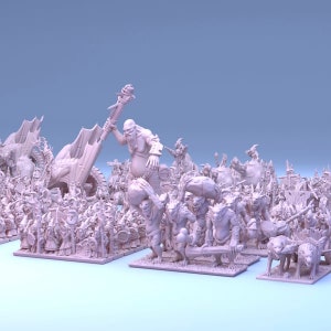 Sneaky Goblins army 10mm(greenskin miniatures)